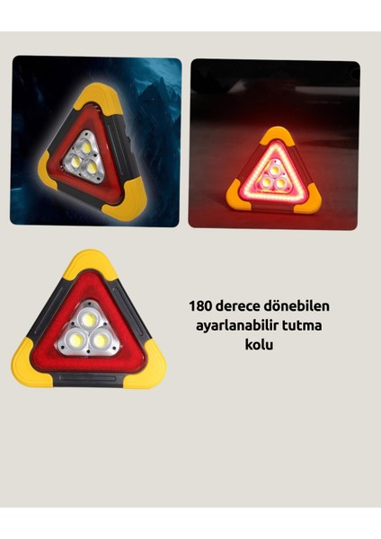 2000MAH Kapasiteli Taşınabilir Üçgen Park Lambası modelleri