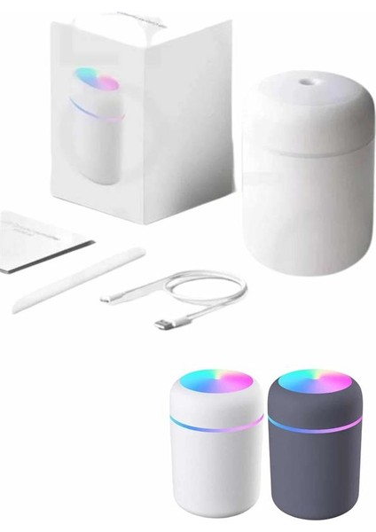 Humidifier LED Işıklı Mini Ortam Oda Kokusu Aromaterapi Buhardanlık modelleri