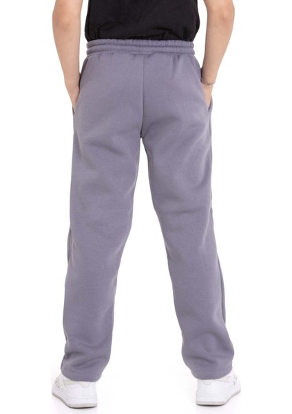 Gri Erkek Çocuk Çima Detaylı Şardonlu Eşofman Altı 21471 modelleri