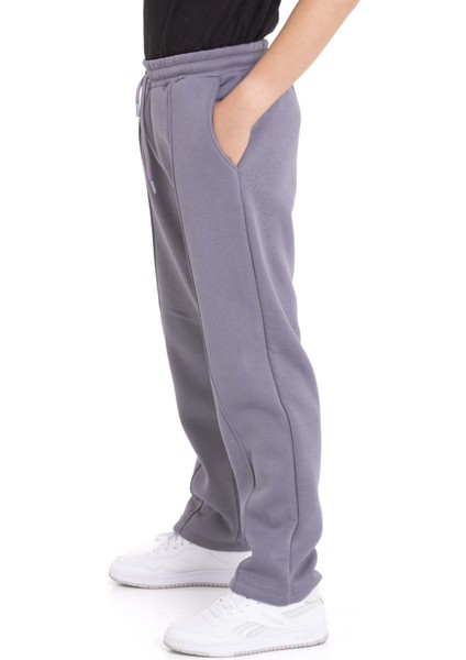 Gri Erkek Çocuk Çima Detaylı Şardonlu Eşofman Altı 21471 fırsatları