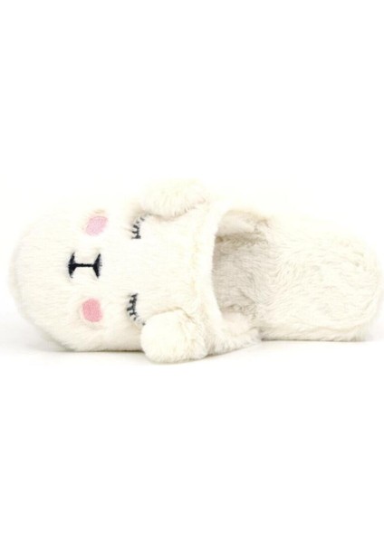 Anne Kız Ev Terliği Rahat Peluş Kuzu Figürlü Kulaklı Tüylü Kışlık Terlik Hayvanlı fiyatları