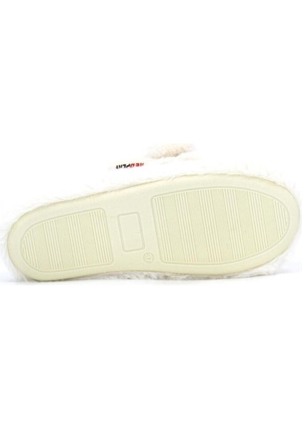 Anne Kız Ev Terliği Rahat Peluş Kuzu Figürlü Kulaklı Tüylü Kışlık Terlik Hayvanlı fırsatları