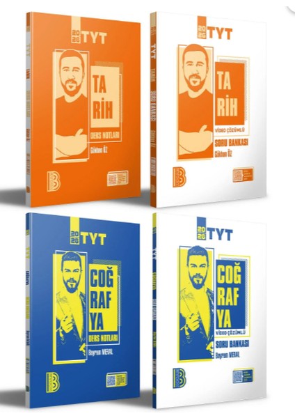 Benim Hocam Yayınları TYT Tarih - Coğrafya Ders Notları ve Soru Bankası Seti 2026 (4 KİTAP)