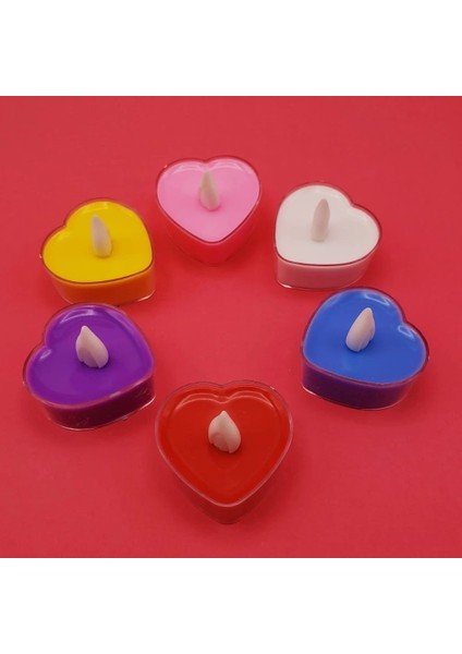 Buğz Kalpli Tealight Pilli Mum fiyatları