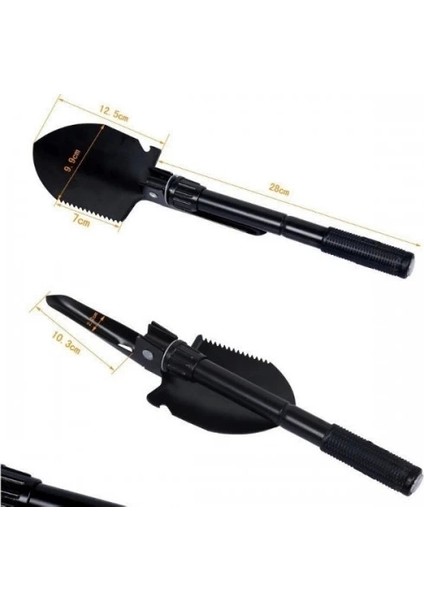 Buğz Pusulası Katlanır Portatif Kazma Kürek Seti