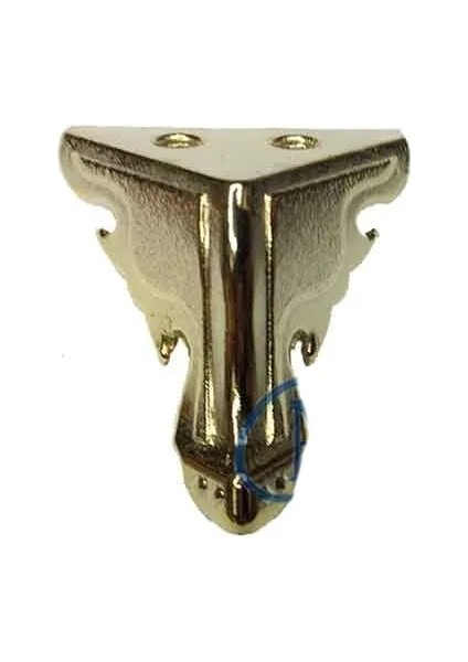 Buğz Kelebek Sandık Ayağı, Kutu Ayak 2,5 cm - Sarı, 100 Adet