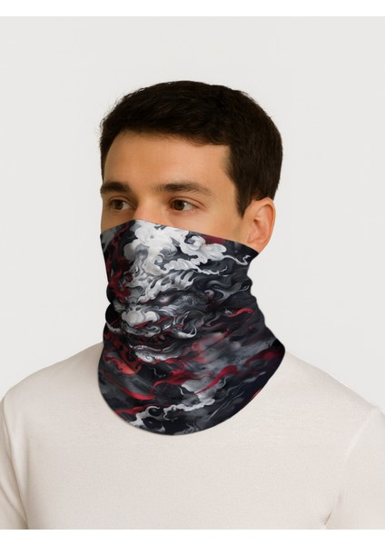 Oni Boyunluk Bandana Maske Buff Buffed