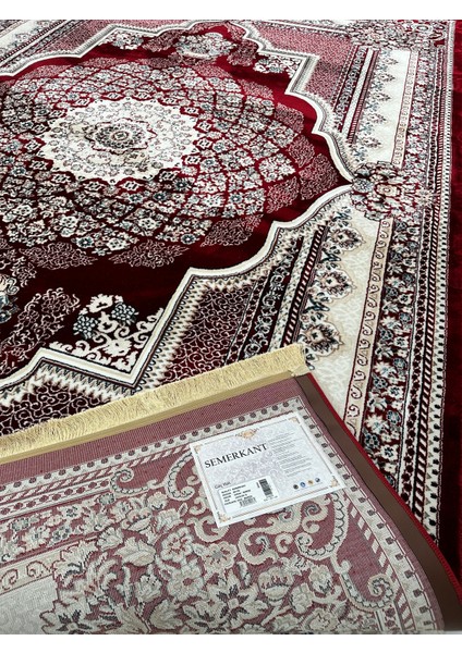 Etnik Desen Halı Bordo Renk Argın Halı fırsatları