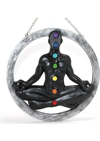 Buğz Polyester Duvara Asmalı 7 Chakra Pano ALK2347