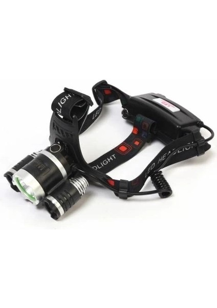 Buğz BR-5000 T6 5000 Lm 3xcree Xml-T6+2r5 LED Kafa Feneri