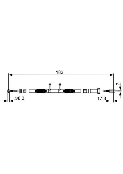 El Fren Teli Fıat Ducato 06> Peugeot Boxer 06> Cıtroen Jumper 06> 1908 mm