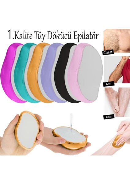 Buğz Kristal Epilatör Tüy Dökücü