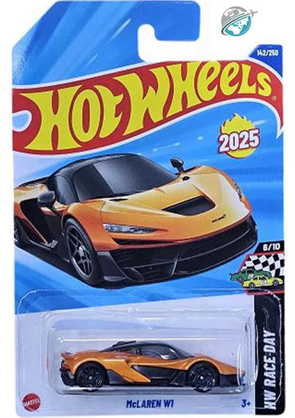 - Mclaren W1 (1/64) Turuncu - Yurt Dışı Uzun Kartonet - 2025 Case