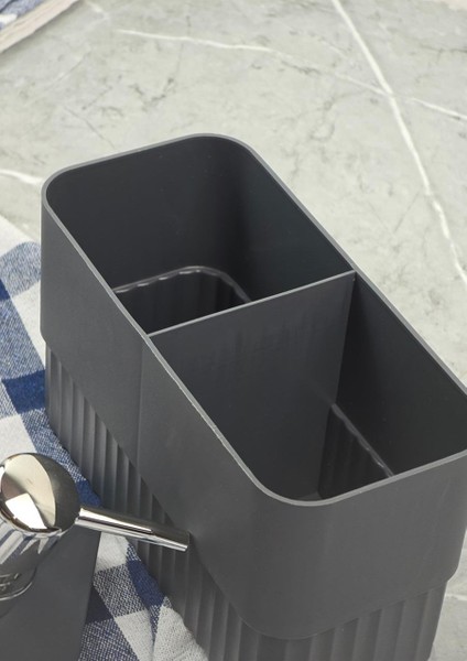 Çift Hazneli Sıvı Sabunluk - Plastik Mutfak Sabunluğu - 1 Litre fırsatları