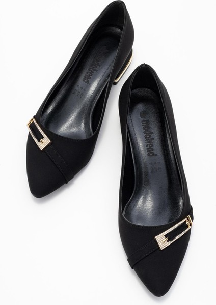 Kadın Tokalı Topuklu Ayakkabı; Siyah Zra indirimleri