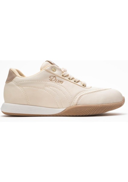 Bağcıklı Kadın Spor Ayakkabı; Bej Vizon fiyatları