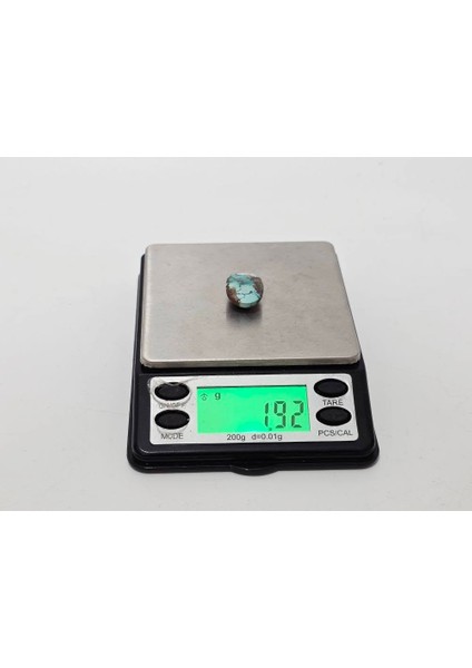 Doğal Iran Nişabur Firuze (Turkuaz) Taşı 9,6 Karat - 1,92 Gram fırsatları