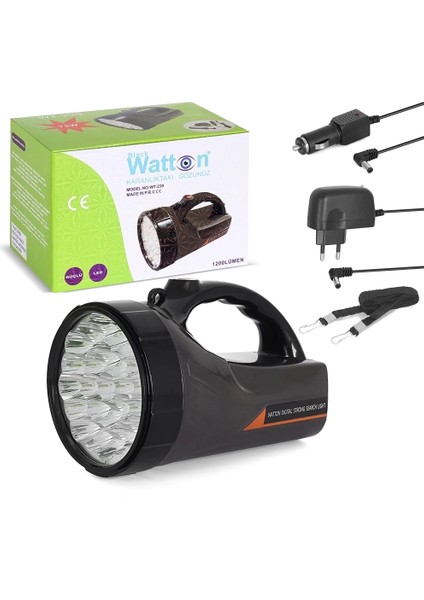 Buğz 1200 Lümen 25 Ledli El Feneri WT-239