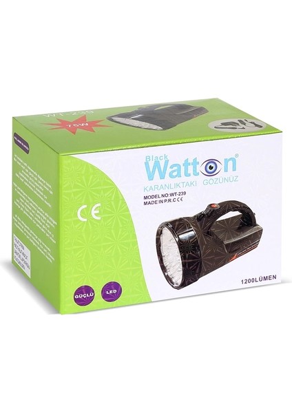 Buğz 1200 Lümen 25 Ledli El Feneri WT-239 fırsatları