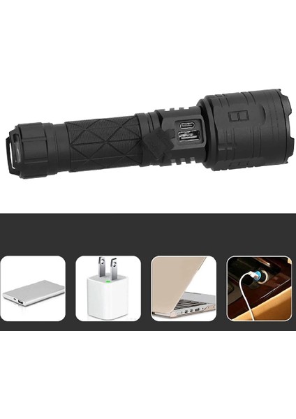 Buğz 3000 Lümen Güçlü El Feneri WT-604 modelleri