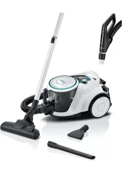 BGS41HYG1 Serie 6 Pro Hygienic Toz Torbasız Süpürge+Dijital Muftak Tartısı Hediye