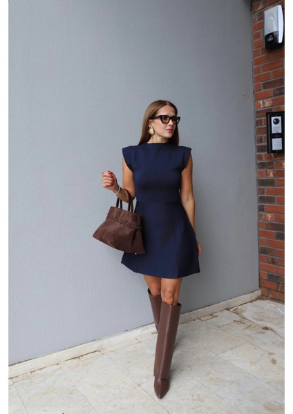 Lacivert Triko Elbise fırsatları