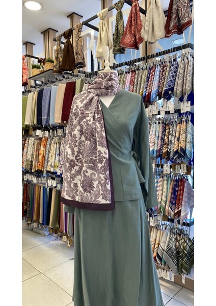 Etnik Asalet Şal Mürdüm