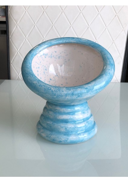 Kedi Mama Kabı, Yüksek,renkli, El Yapımı, modelleri