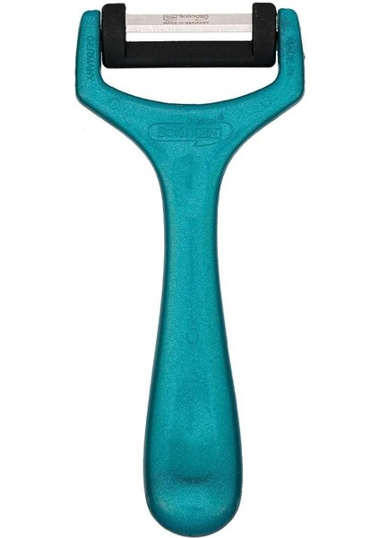 Pırıltılı Turkuaz Sapan Soyacak – Paslanmaz Alman Çeliği, Ergonomik Sap, Yüksek Keskinlik fırsatları