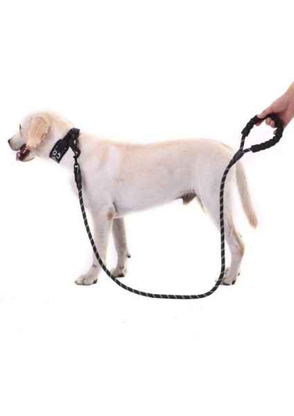 Buğz Köpekler Için Gezdirme Tasması Reflektörlü 130 cm Halat Orta ve Büyük Boy Köpekler Için Siyah fiyatları