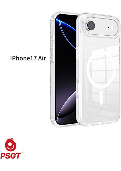 iPhone 17 Air Magsafe Kılıf Wireless Kablosuz Şarj Destekli Kamera Korumalı Şeffaf Darbe Emici fiyatları