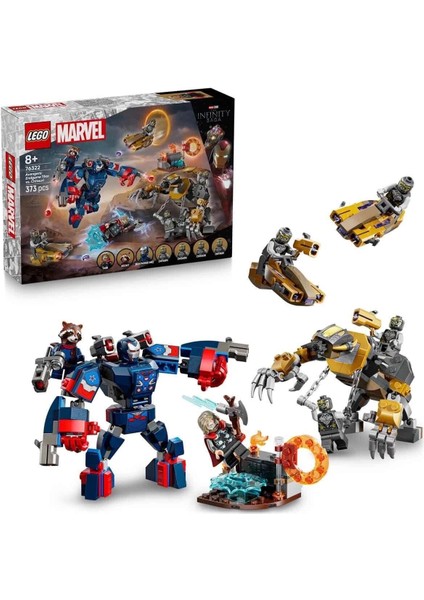 76322 LEGO Marvel Avengers: Endgame Thor, Chitauriye Karşı 373 Parça +8 Yaş indirimleri