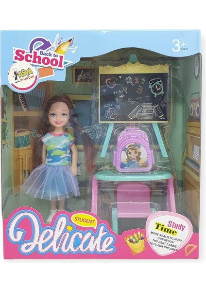 Öğrenme Zamanı - Okul Oyun Seti - A8-21 - Esmer (Bamido)