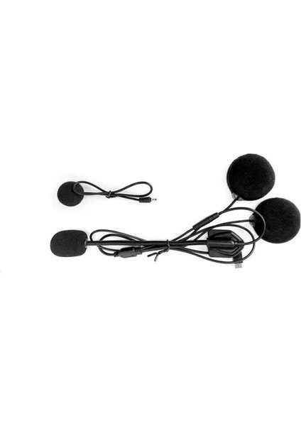 Buğz Mikrofonlu Motosiklet Kaskı Kulaklığı Tam/yarım Yüz Kaskları Için 2’si 1 Arada Kulaklık Seti indirimleri