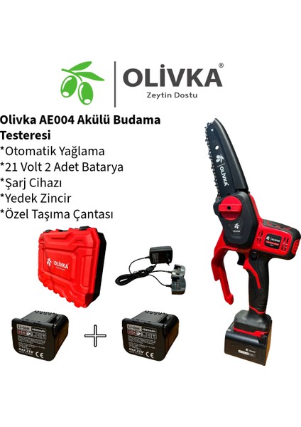 AE004 Akülü Budama Testeresi