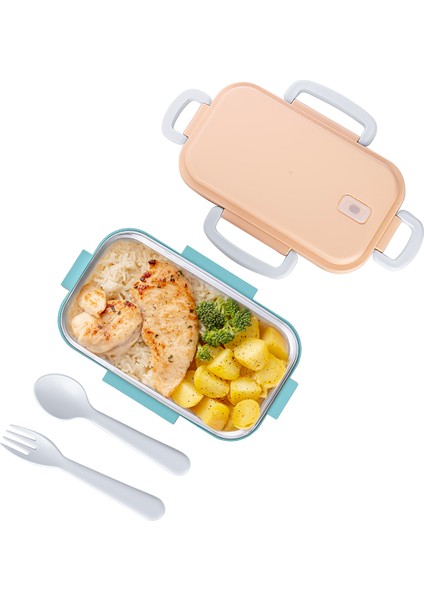 Aura Beslenme Kabı 500 ml Paslanmaz Çelik Yemek Saklama Kabı modelleri