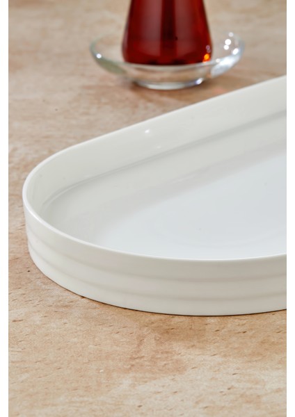 36,5X19 cm Oval Porselen Servis Tabağı – Kahvaltılık, Meze, Aperatif ve Tatlı Sunum Kabı – Şık ve Dayanıklı fırsatları