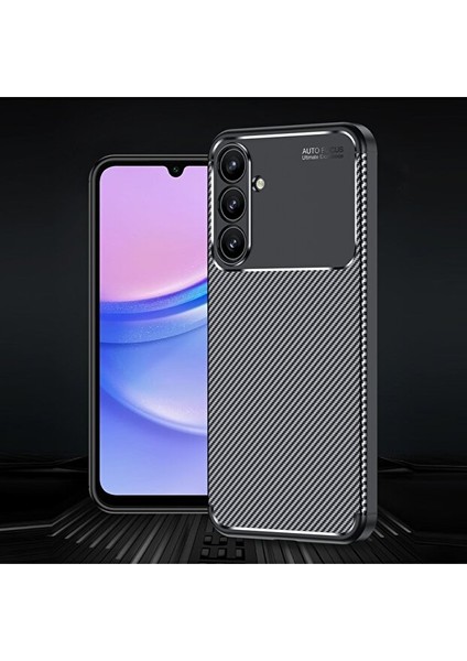 Samsung Galaxy A17 Uyumlu Kılıf Kamera Çıkıntılı Karbon Fiber Desenli Renk Atmaz Koruyucu Kapak Kilif fiyatları