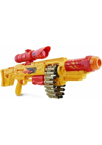 91955 Belt Blitzer 18 Mermili Sünger Dart Atan Silah -Sunman