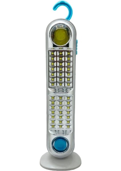 Buğz V-005 42 Ledli+Fener Solar Güneş Panelli Ultra Güçlü Ledli Şarjlı Işıldak