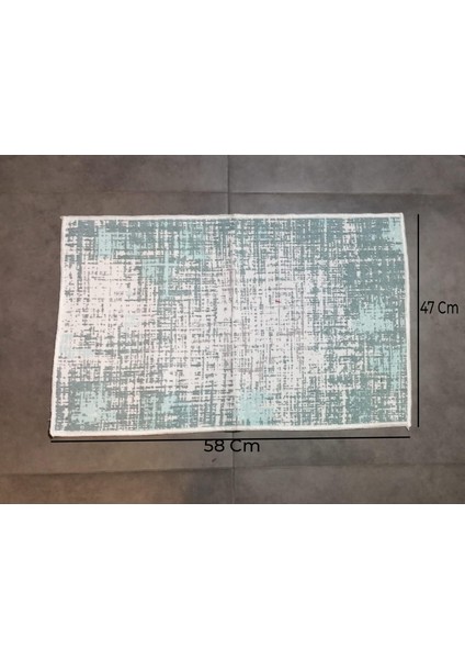 Antik Dekoratif Kilim Banyo Tuvalet Paspası Renkli Turkuaz fiyatları