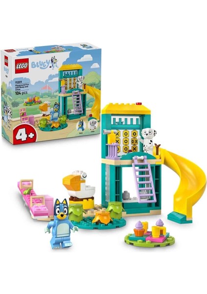 11201 LEGO Duplo Bluey ve Chloe ile Oyun Parkı Eğlencesi 104 Parça +4 Yaş indirimleri