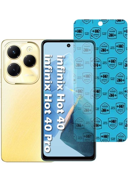 Infinix Hot 40 / Hot 40 Pro Uyumlu Nano Cam Ekran Koruyucu fiyatları