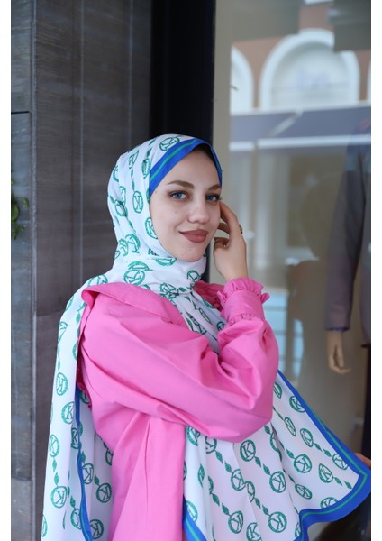 Desenli Şal Mavi fiyatları