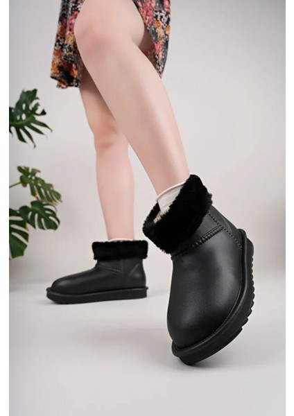 Kadın Su Geçirmez Içi Kürklü Yumuşak Rahat Yağmur Kar Botu fiyatları