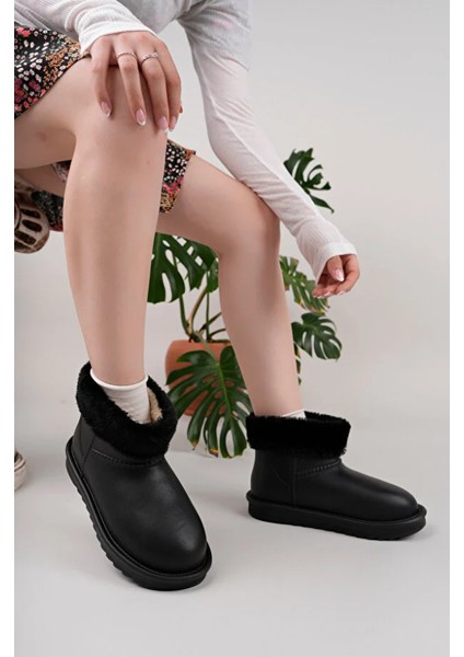 Kadın Su Geçirmez Içi Kürklü Yumuşak Rahat Yağmur Kar Botu modelleri