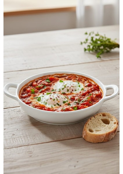 Oval Kulplu Porselen Kase 19X15X4,5 cm – Meze, Kahvaltılık, Sosluk, Tatlı ve Sunum Kasesi – Şık ve Dayanıklı fırsatları