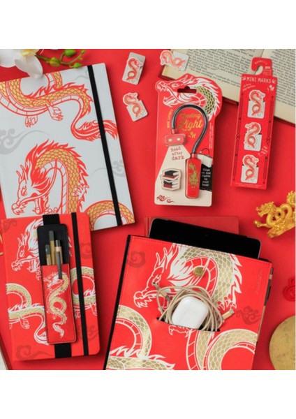Bookaroo Bigger Things Notebook Journal Çizgili Defter - Warrior Dragon modelleri