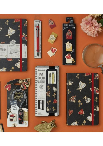 Bookaroo Bigger Things Notebook Journal Çizgili Defter - Dark Moth modelleri