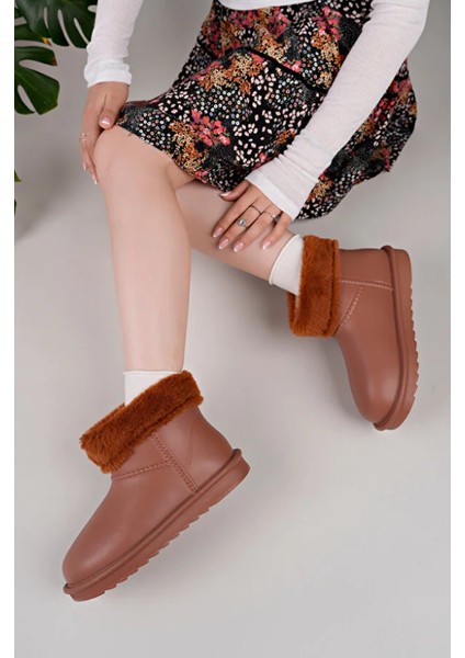 Kadın Su Geçirmez Içi Kürklü Yumuşak Rahat Yağmur Kar Botu modelleri